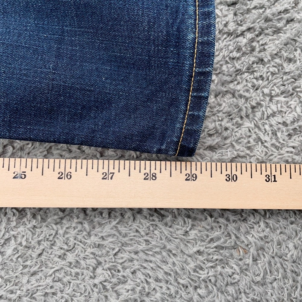 Polo Ralph Lauren Jeans Mens 40x30 Blue Varick Slim Straight Denim Pants - Picture 11 of 12